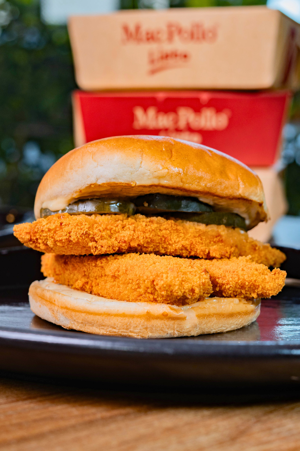 Vista lateral apetitosa